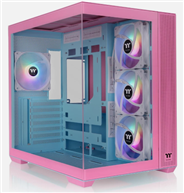 GAB THERMALTAKE VIEW 380 TG ARGB BUBBLE PINK 4*FAN